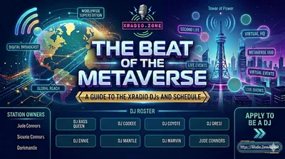 The Beat of the Metaverse: A Guide to the XRadio DJs and Schedule