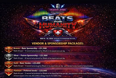 Beats for Humanity 2026: XRadio Issues Final Call for Sponsors and Vendors 
